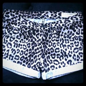 Rag &Bone Leopard Shorts